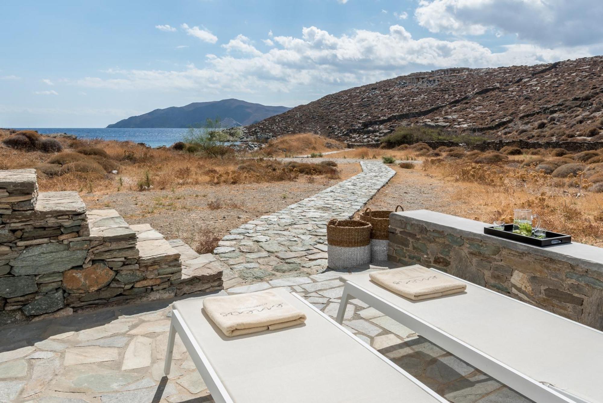 Eneos Kythnos Beach Villas-Elegant And Comfort Villas الغرفة الصورة